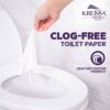 Kressa Finesse 3Ply Toilet Paper, 4 Rolls X 300 Pulls Per Roll - image 4