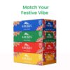 Kressa 2 Ply Facial Tissue Festive Box, 100 Pulls Per Box - image 2
