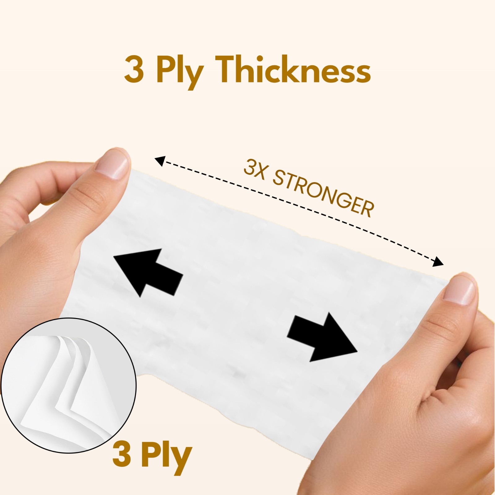 Kressa Ultrasoft 3Ply Face Tissue Box, 100 Pulls Per Box - image 3