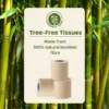 Kressa Konserve Bamboo Toilet Roll, Unbleached 3Ply, 4 Rolls x 220 Pulls Per Roll - image 7