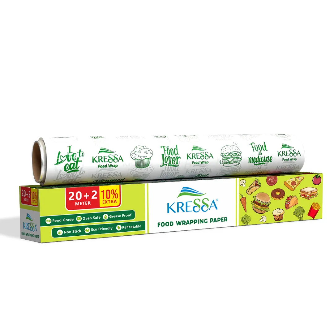 Kressa Food Wrapping Paper, 20+2 Mtrs Length