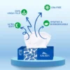 Kressa 2 Ply Face Tissues, 100 Pulls Per Box - image 8