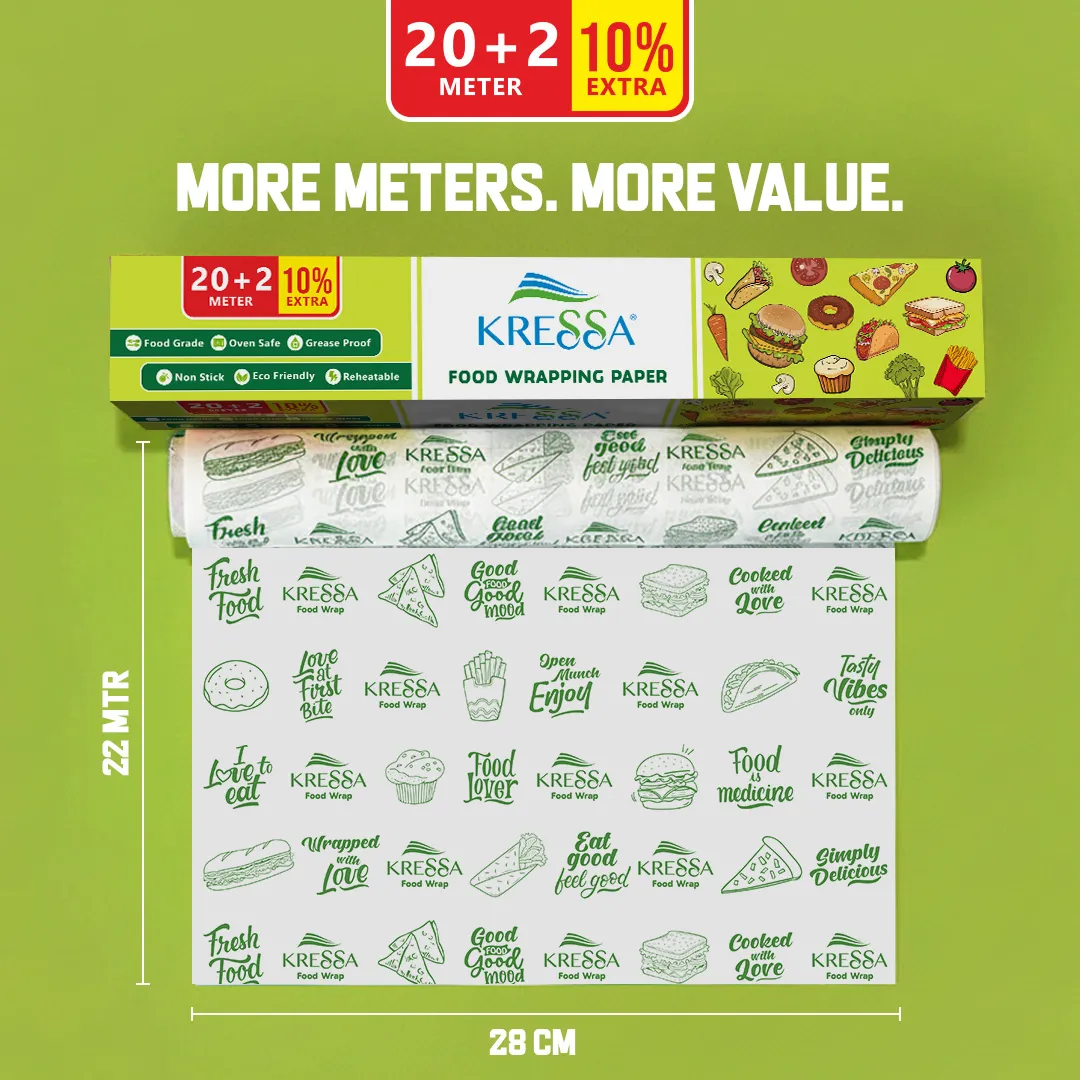 Kressa Food Wrapping Paper, 20+2 Mtrs Length - image 7