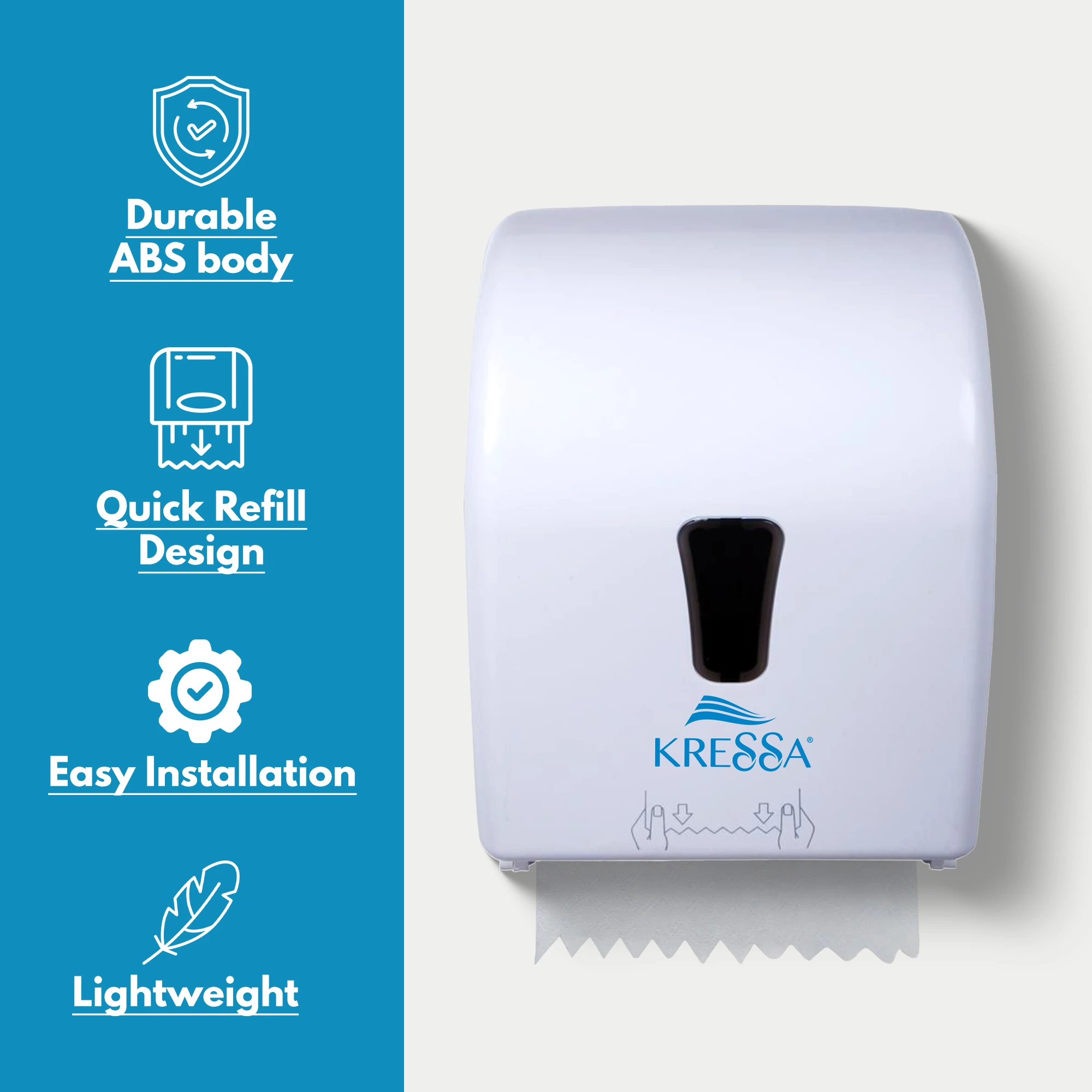 Kressa Autocut Hard Roll Paper Towel Dispenser - image 7