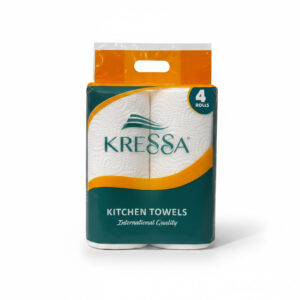 Kressa Kitchen Roll 4in1 | 2 Ply | 240 Pulls Per Roll