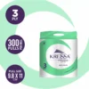 Kressa Finesse 3Ply Toilet Paper, 8 Rolls x 300 Pulls Per Roll - image 3