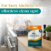 Kressa Kitchen Towel Roll 2in1, 2Ply, 120 Pulls Per Roll - image 2