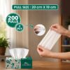 Kressa 2 Ply Face Tissues, 200 Pulls Per Box - image 4
