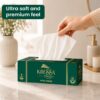 Kressa 3 Ply Face Tissue Box (Emerald Green), 80 Pulls Per Box - image 4