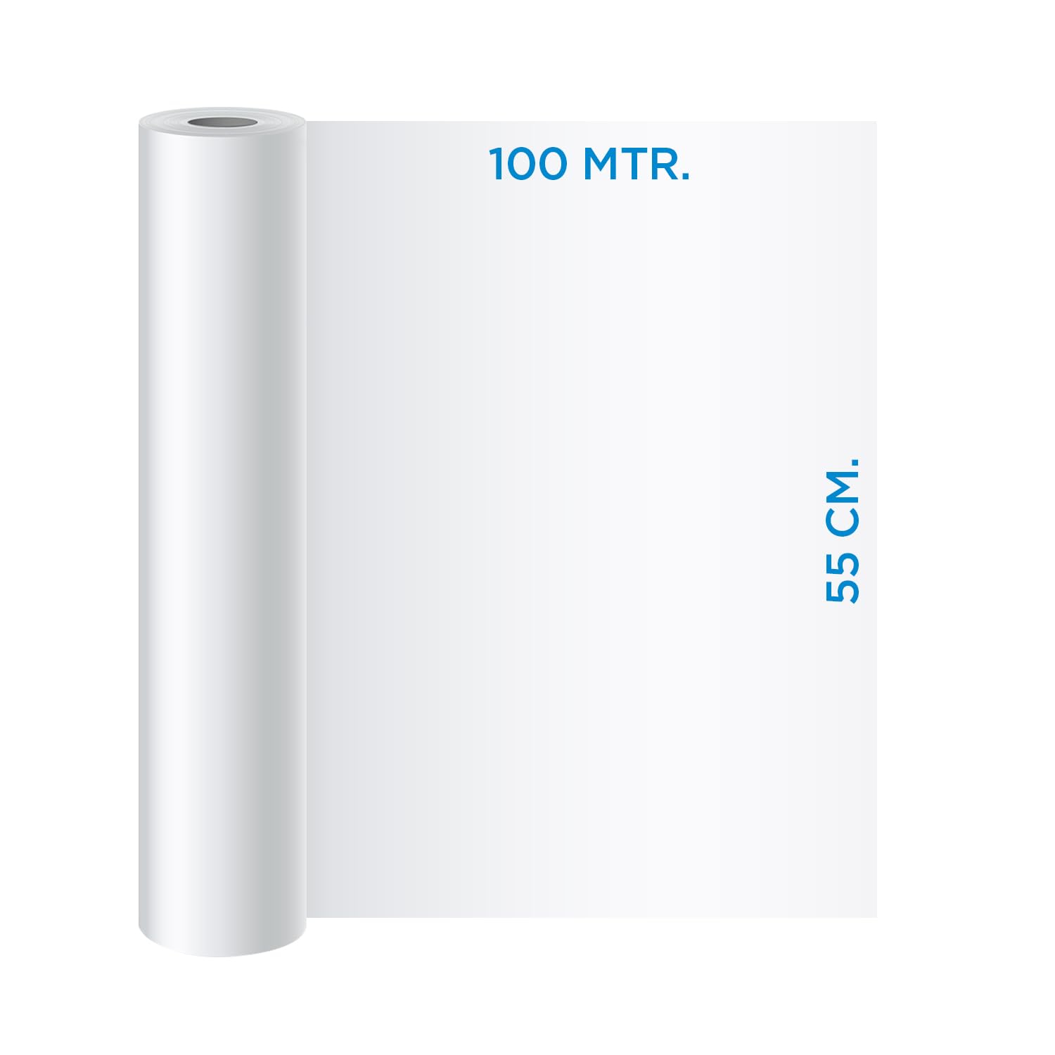 Kressa Hospital Bed/Couch Roll, Width 55 cm, 100 Meters Per Roll, Virgin Paper, Unbleached, Chlorine Free - image 2