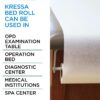 Kressa Hospital Bed/Couch Roll, Width 55 cm, 100 Meters Per Roll, Virgin Paper, Unbleached, Chlorine Free - image 3
