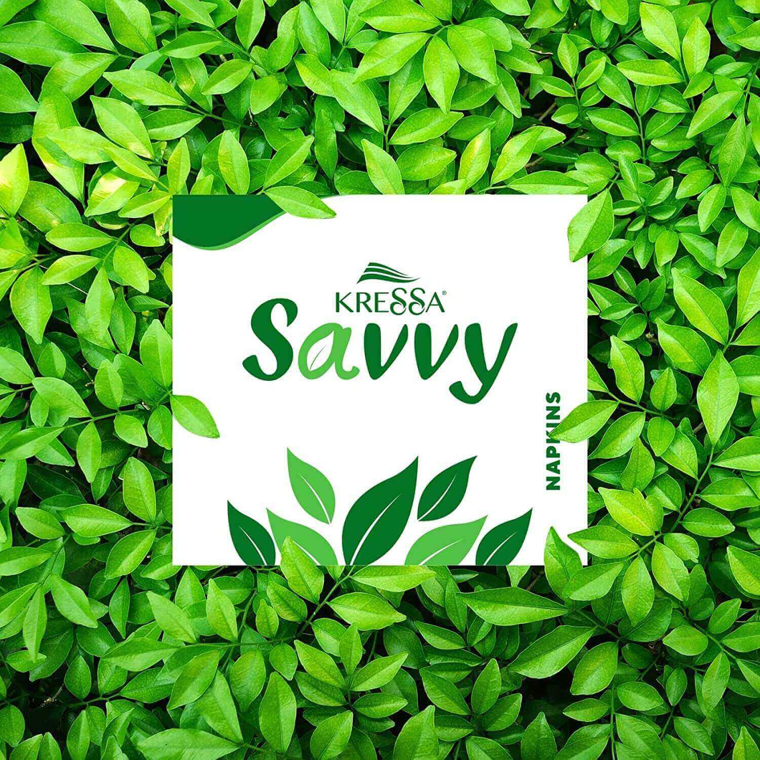 Kressa Savvy Tissue Paper Napkins, 1Ply, 70 Pulls Per Pack - image 5