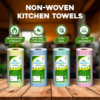 Kressa Non Woven Kitchen Towel Roll, Reusable & Super Absorbent - image 2