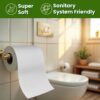 Kressa Savvy 2 Ply Toilet Paper Roll, 6 Rolls x 180 Pulls Per Roll - image 4