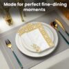 Kressa Premium Printed Napkins 40x40cm, 2Ply Printed Tissue Paper Napkins (50 Sheets Per Pack) - image 3