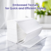 Kressa M Fold Tissue Paper Hand Towels, 125 Pulls Per Pack - image 3