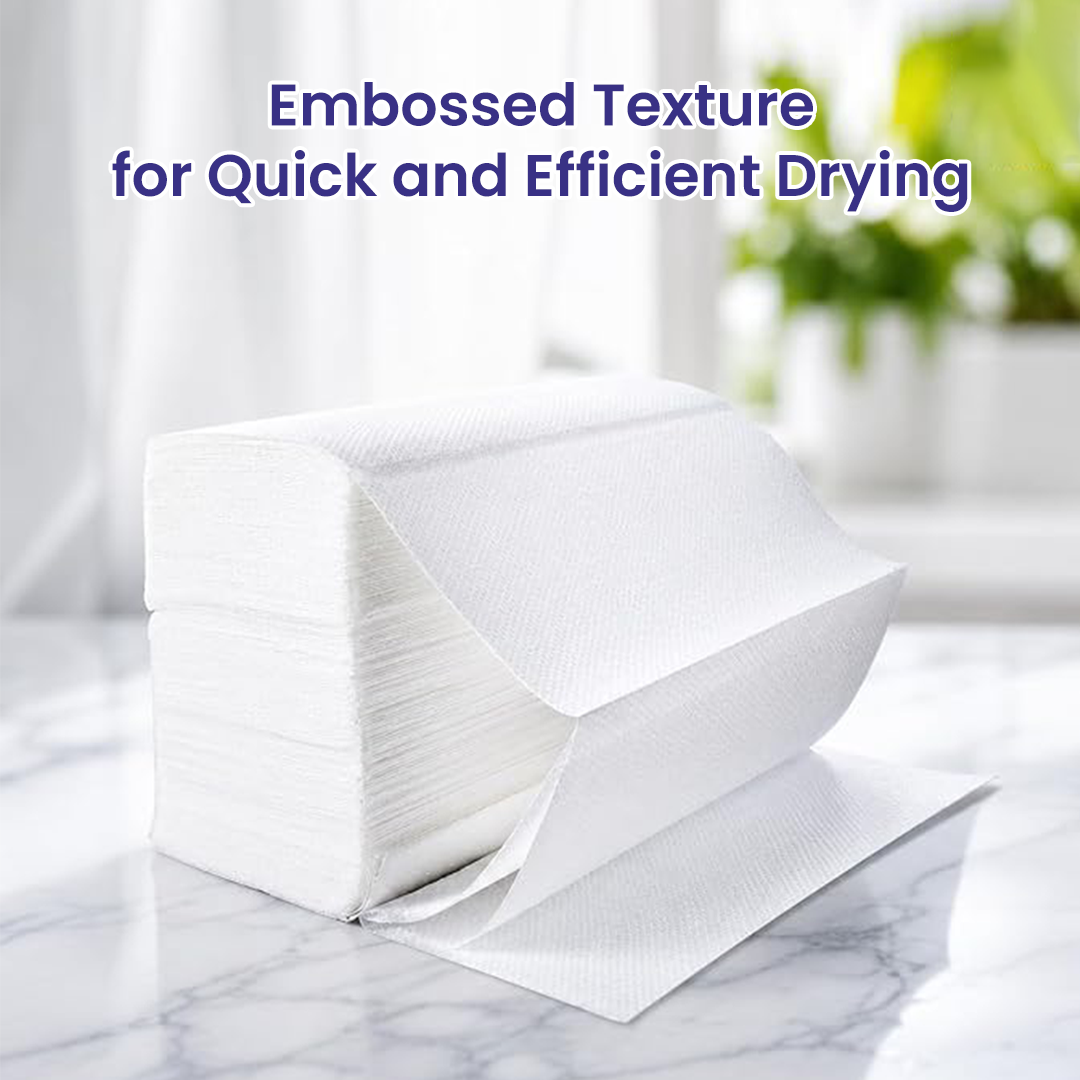 Kressa M Fold Tissue Paper Hand Towels, 125 Pulls Per Pack - image 3