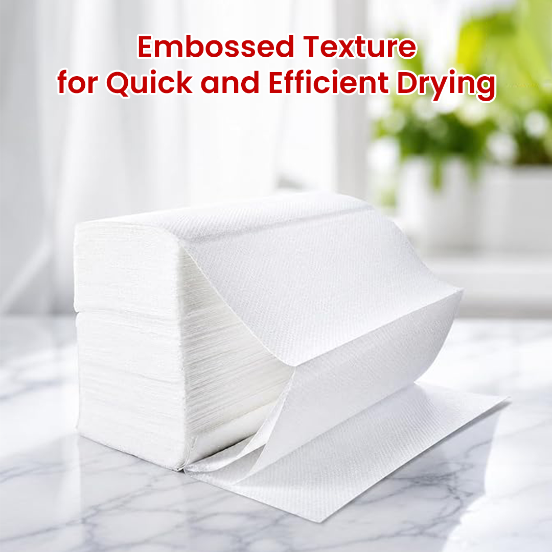 Kressa M Fold Tissue Paper Hand Towels, 150 Pulls Per Pack - image 3