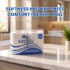 Kressa Bathroom Tissue Roll, 2 Ply, 2 Rolls x 240 Pulls Per Roll - image 2