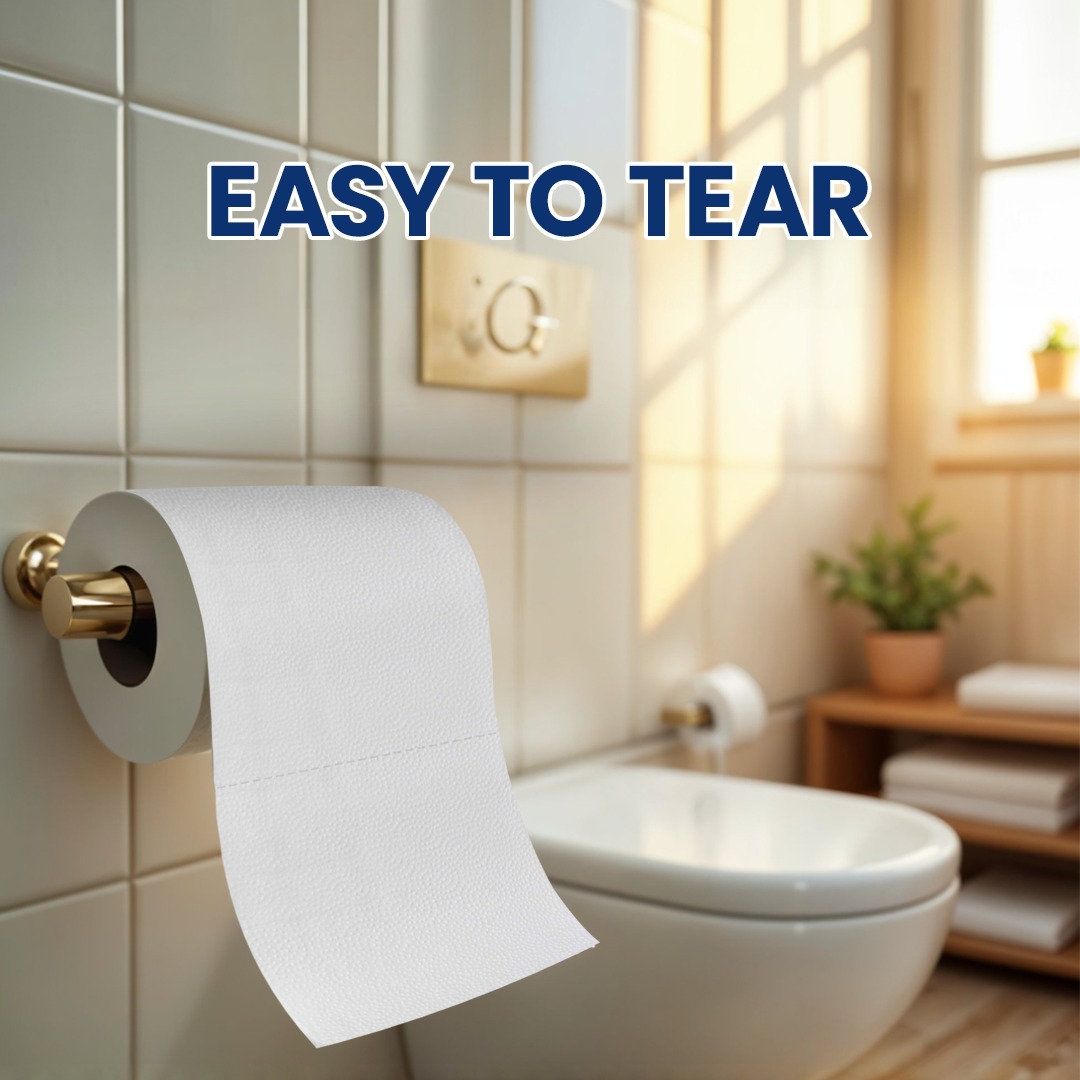Kressa Bathroom Tissue Roll, 2 Ply, 6 Rolls x 200 Pulls Per Roll - image 5