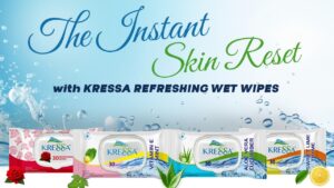 The Instant Skin Reset with Refreshing Wet Wipes for face
