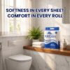 Kressa Toilet Tissue Roll, 2 Ply, 4 Rolls x 240 Pulls Per Roll - image 2