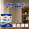 Kressa Toilet Tissue Roll, 2 Ply, 4 Rolls x 240 Pulls Per Roll - image 3
