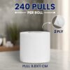 Kressa Toilet Tissue Roll, 2 Ply, 4 Rolls x 240 Pulls Per Roll - image 4