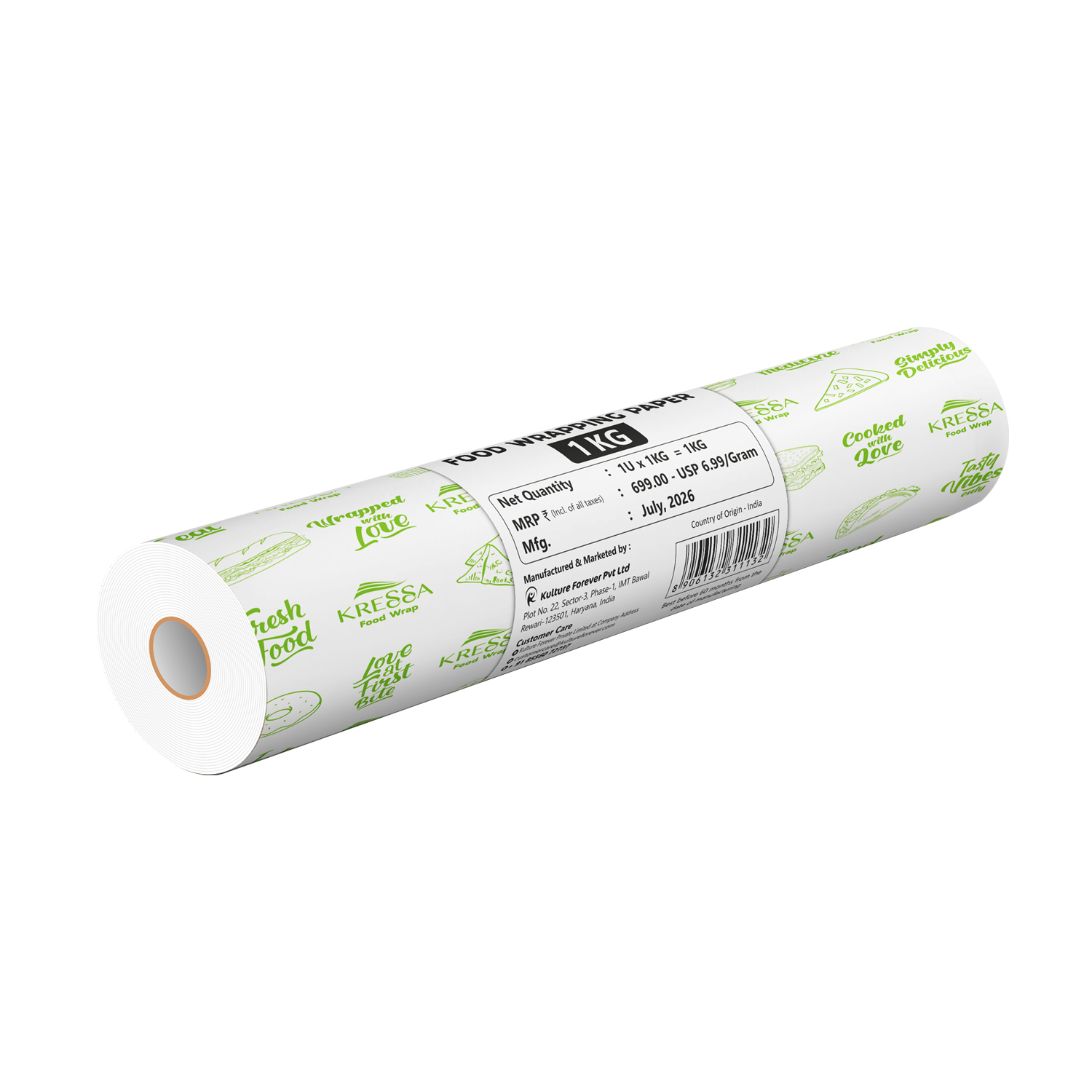 Kressa Food Wrapping Paper | 1 Kg - Image 1