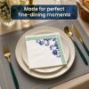 Kressa Printed Napkins For Party (Classic Prints), 2Ply 50 Pulls per Pack Printed Tissue Paper - image 3