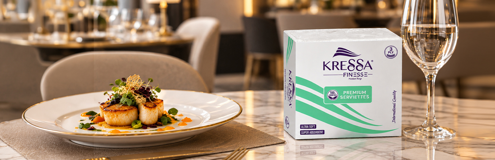 Kressa 32x32 napkins