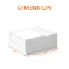 Kressa L-Fold Tissue Paper Hand Towels, 100 Pulls Per Pack - image 4