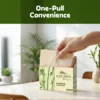 Kressa Konserve Bamboo Napkins, 2Ply, 50 Pulls, Eco-Friendly, Unbleached, Food Safe - image 5